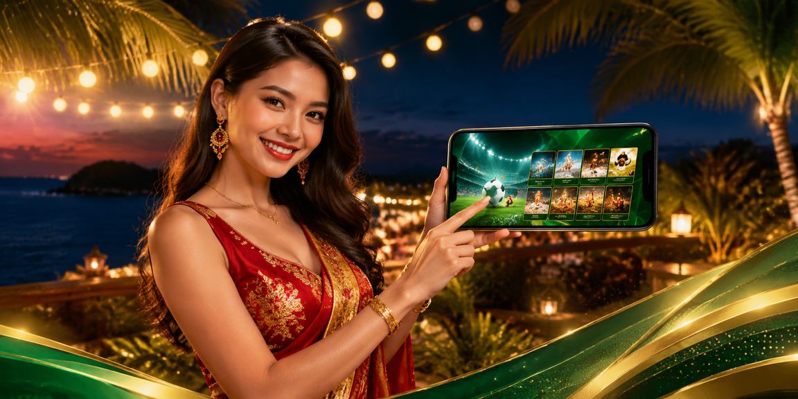 Pengguna Malaysia bermain kasino dalam talian rm12 melalui telefon di Langkawi